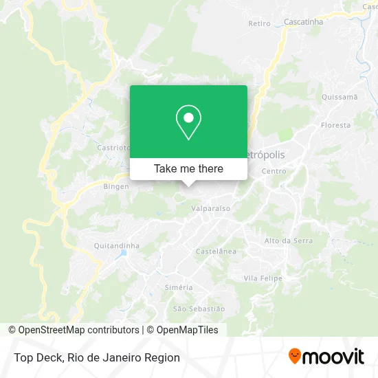 Top Deck map