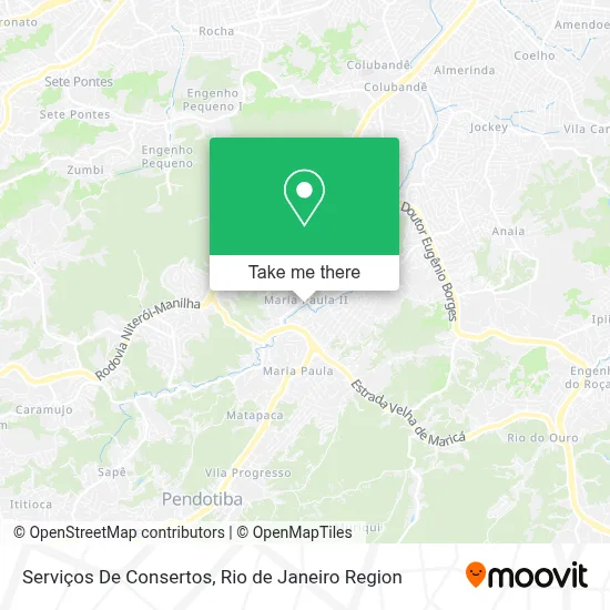 Serviços De Consertos map