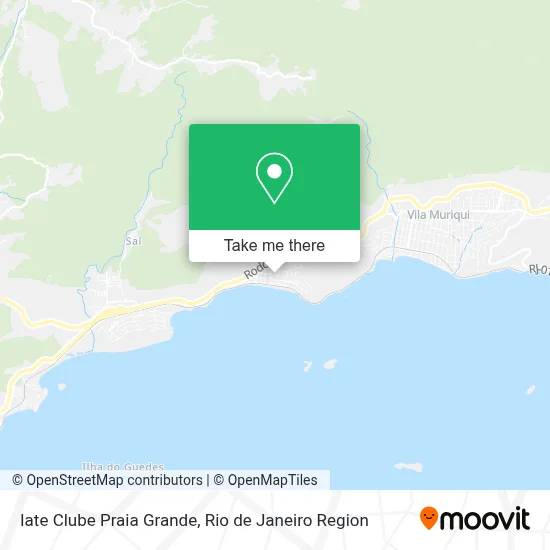 Iate Clube Praia Grande map