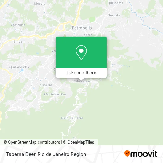 Taberna Beer map