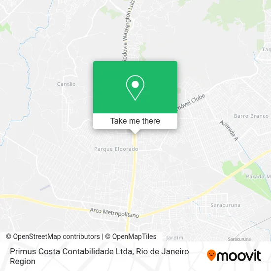 Primus Costa Contabilidade Ltda map