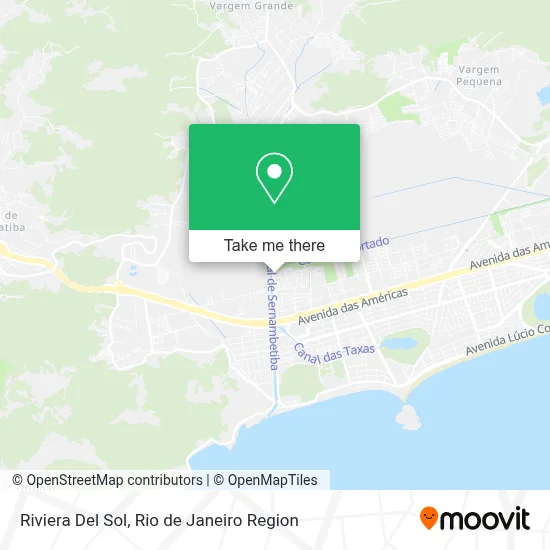 Riviera Del Sol map