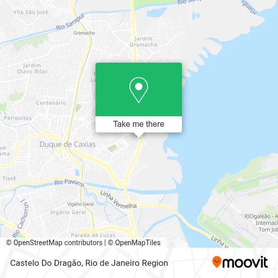 Castelo Do Dragão map