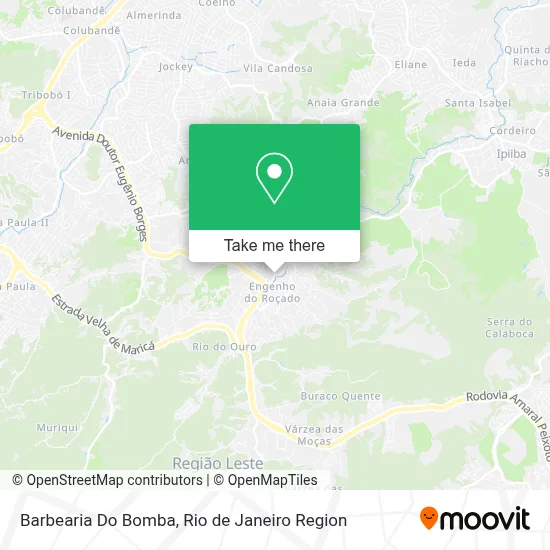 Barbearia Do Bomba map