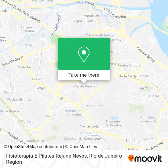 Fisioterapia E Pilates Rejane Neves map
