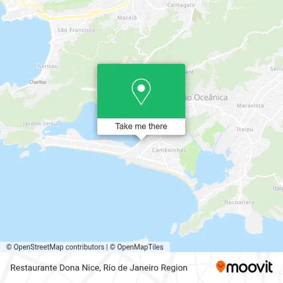 Restaurante Dona Nice map