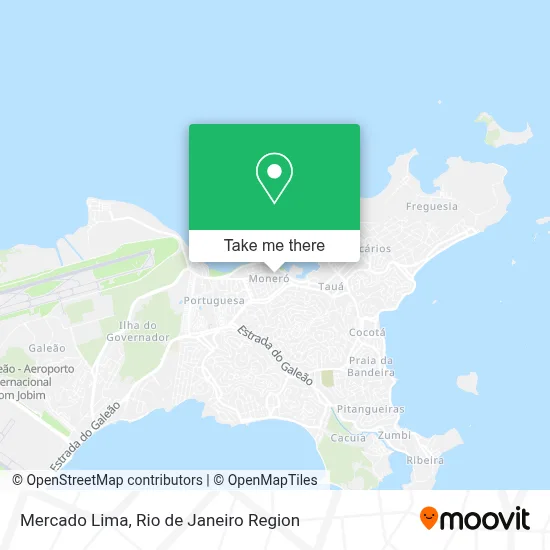 Mercado Lima map