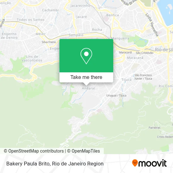 Bakery Paula Brito map