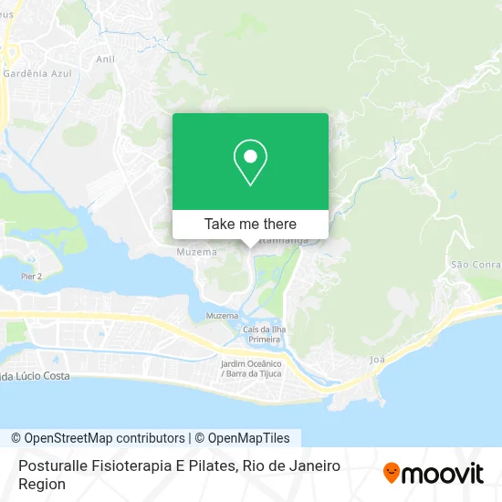 Posturalle Fisioterapia E Pilates map