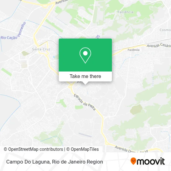 Campo Do Laguna map