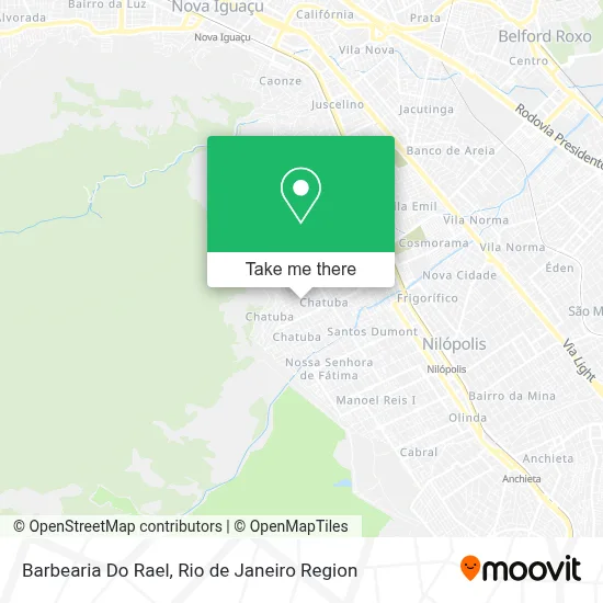 Barbearia Do Rael map