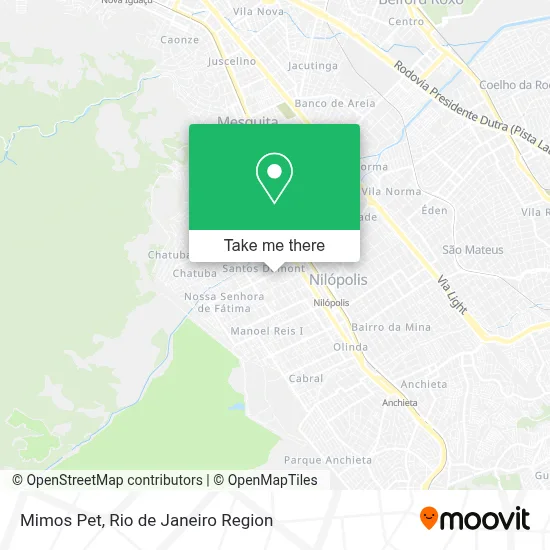 Mimos Pet map