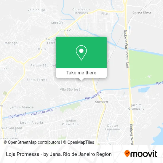 Loja Promessa - by Jana map