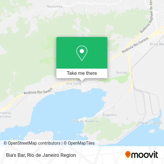 Bia's Bar map