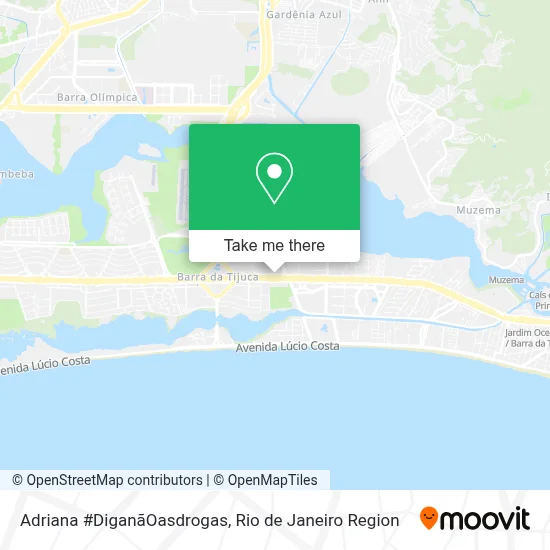 Adriana #DiganãOasdrogas map