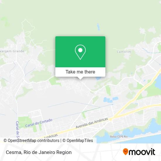 Cesma map