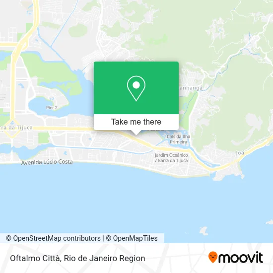 Oftalmo Città map