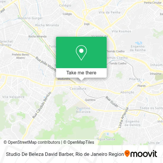 Studio De Beleza David Barber map