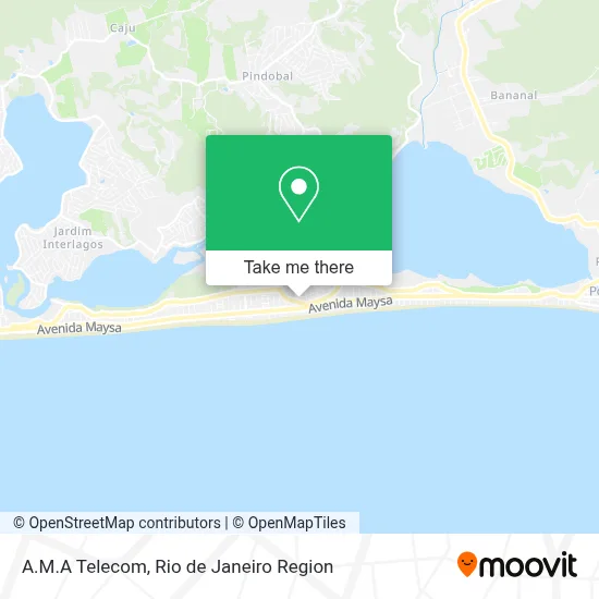 A.M.A Telecom map