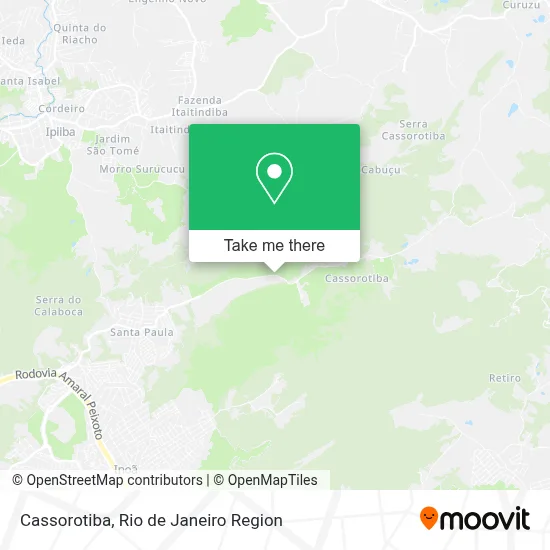 Cassorotiba map