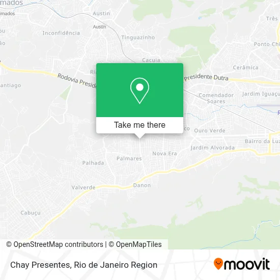 Chay Presentes map