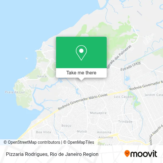 Pizzaria Rodrigues map