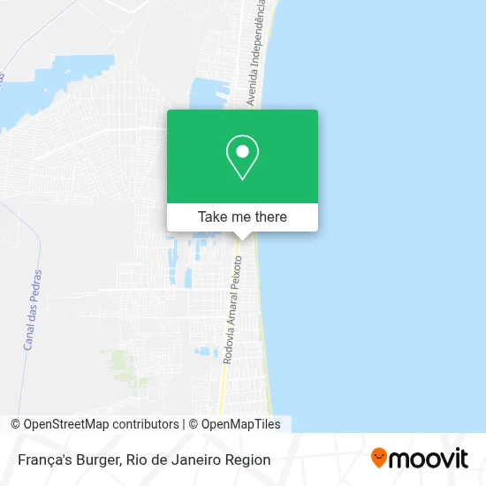 França's Burger map