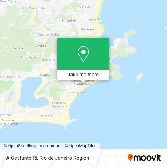 A Gestante Rj map