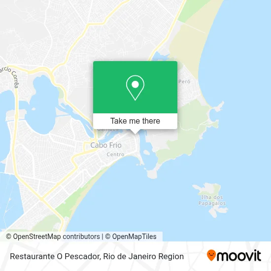 Restaurante O Pescador map