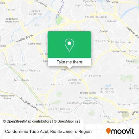 Condomínio Tudo Azul map