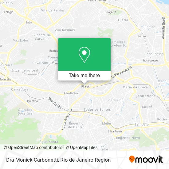 Dra Monick Carbonetti map