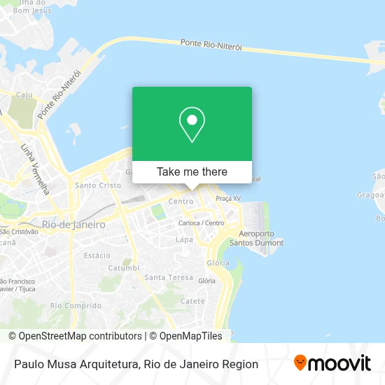 Paulo Musa Arquitetura map