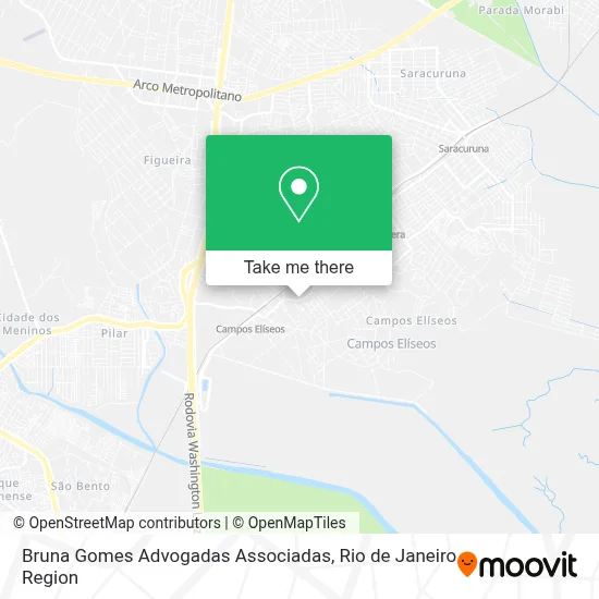 Bruna Gomes Advogadas Associadas map