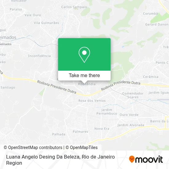 Luana Angelo Desing Da Beleza map