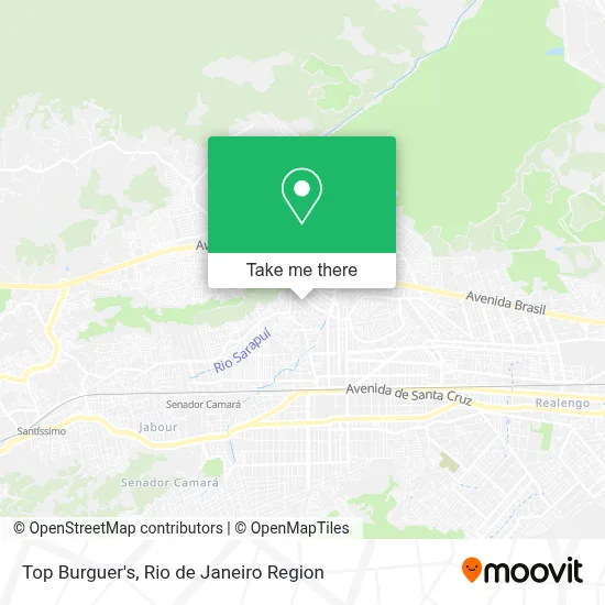 Top Burguer's map