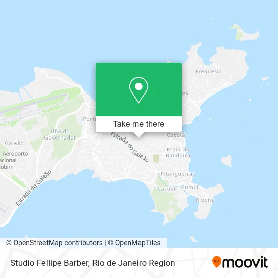 Studio Fellipe Barber map