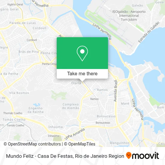 Mundo Feliz - Casa De Festas map