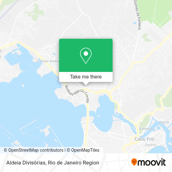 Aldeia Divisórias map