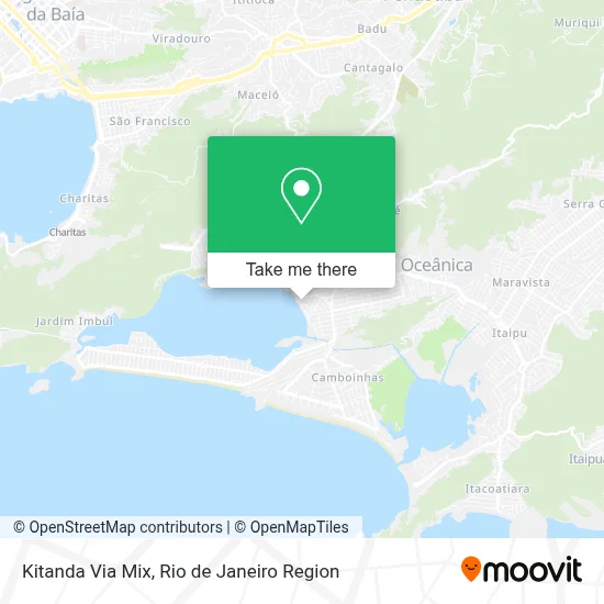 Kitanda Via Mix map