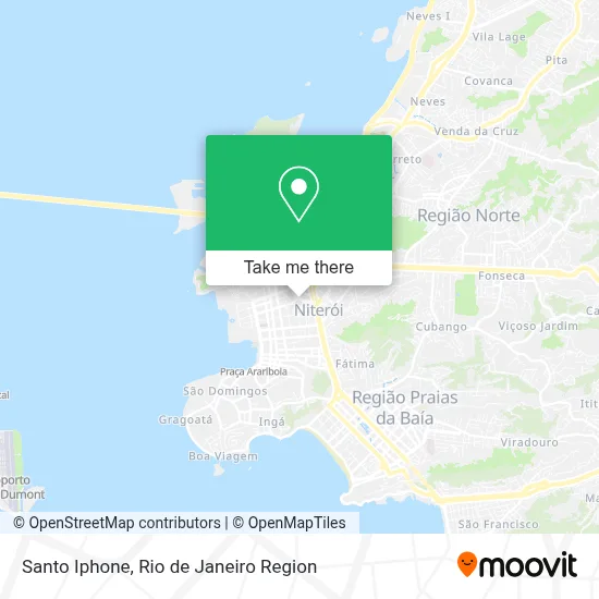Santo Iphone map