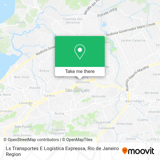 Ls Transportes E Logística Expressa map