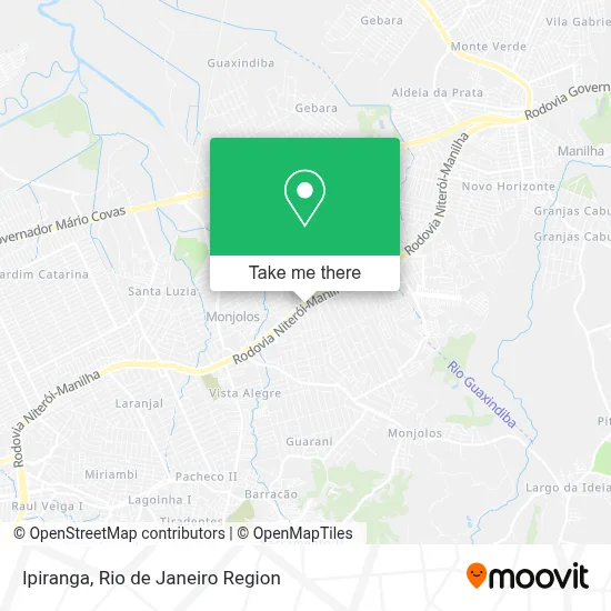 Ipiranga map