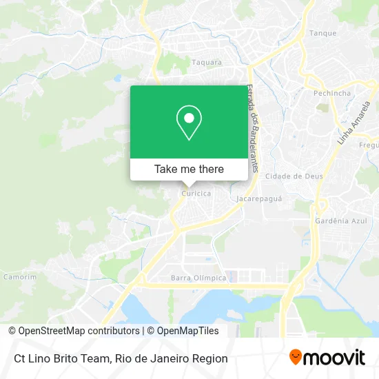 Ct Lino Brito Team map