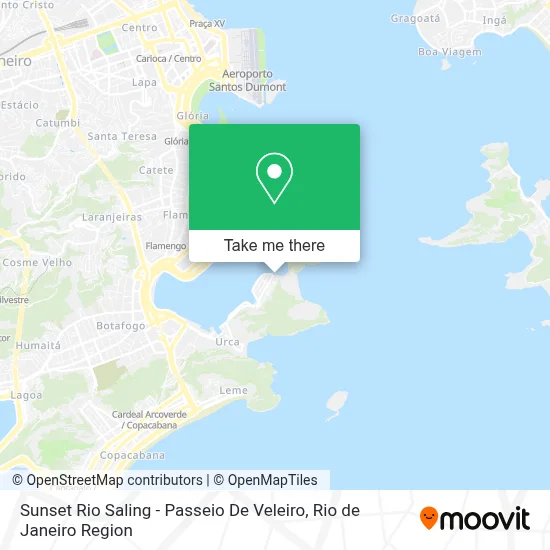 Sunset Rio Saling - Passeio De Veleiro map