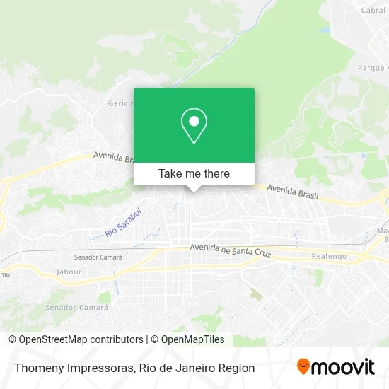 Thomeny Impressoras map