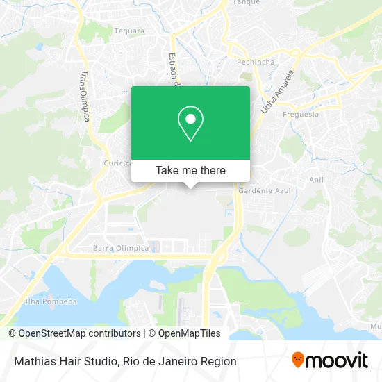 Mathias Hair Studio map