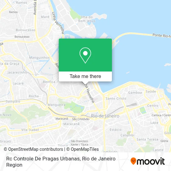 Rc Controle De Pragas Urbanas map