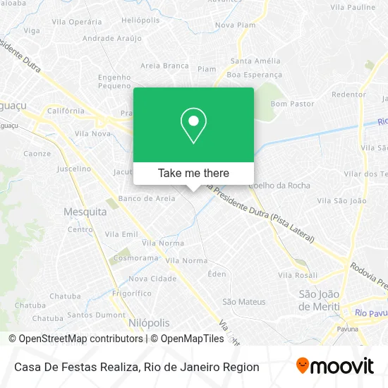 Casa De Festas Realiza map