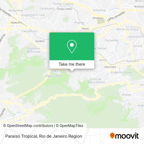 Paraíso Tropical map