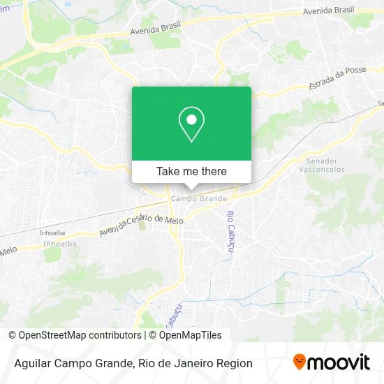 Aguilar Campo Grande map